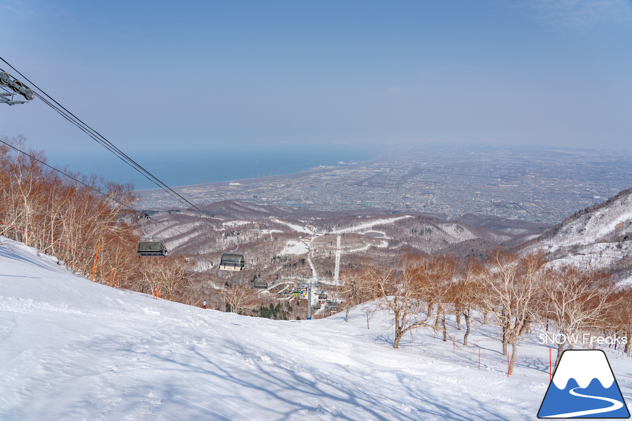 サッポロテイネ｜ハイランドゾーン山頂の積雪は 360cm。5月5日（祝）までの土･日･祝限定で、特別春スキー営業中(^^)/